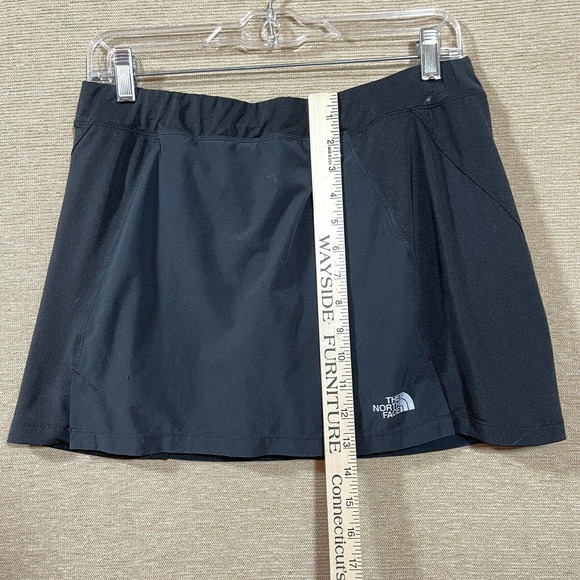 The North Face Womens Medium Black Flight Series Skirt Back Zip Pocket - Picture 7 of 12